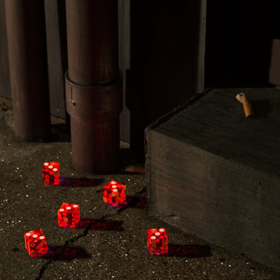 Bright Eyes - Five Dice, All Threes (Dead Oceans, DOC336) • LP, Red + LP, S/Sided, Etch, Red + Album, Ltd