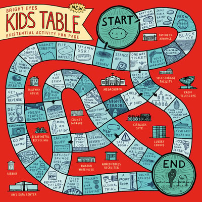 Bright Eyes - Kids Table (Dead Oceans, DOC385) • 12", EP