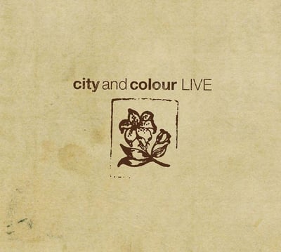 City And Colour - Live (Dine Alone Records, DA007se) • CD + DVD + M/Stick, Ltd