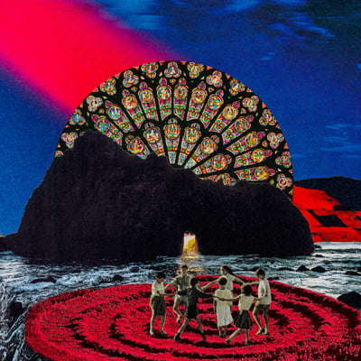 Teenage Wrist - Earth Is A Black Hole (Epitaph, 87761-1) • LP, Album, Red