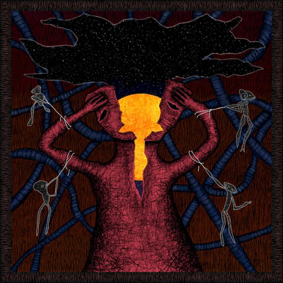 Hail The Sun - Divine Inner Tension (Equal Vision Records, EVR4741) • LP, Album, Ltd, Red