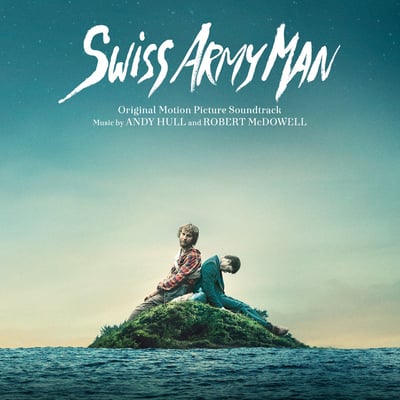 Andy Hull & Robert McDowell (3) - Swiss Army Man (Original Motion Picture Soundtrack) (Iam8bit, Lakeshore Records, 8BIT-8035, none) • LP, Album, Dlx, Ltd, RP, Blu