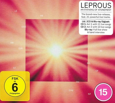 Leprous - An Evening Of Atonement (Inside Out Music, Sony Music, IOM754, 19802927792) • 2xCD, Album + Blu-ray + Ltd