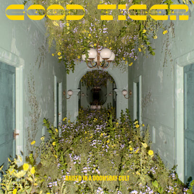 Good Tiger - Raised In A Doomsday Cult (Sheet Happens Publishing, none) • LP, Album, Tan
