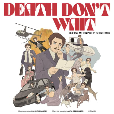 Chris Farren (2) - Death Don't Wait (Original Motion Picture Soundtrack) (Polyvinyl Record Company, PRC-454) • LP, Album, Cle