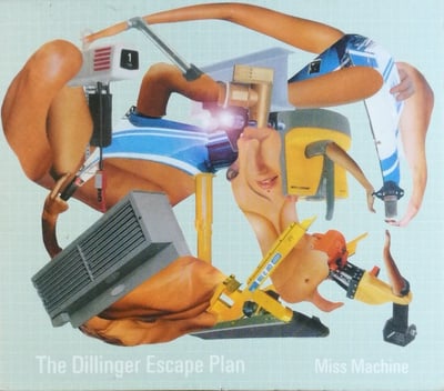 The Dillinger Escape Plan - Miss Machine (Relapse Records, Party Smasher Inc., Relapse Records, Party Smasher Inc., RR6587, RR 6587-1) • LP, Album, Ltd, RE, RP, Cok