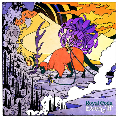 Royal Coda - Even If (Rise Records (3), Rise 528-1) • 7", Pur