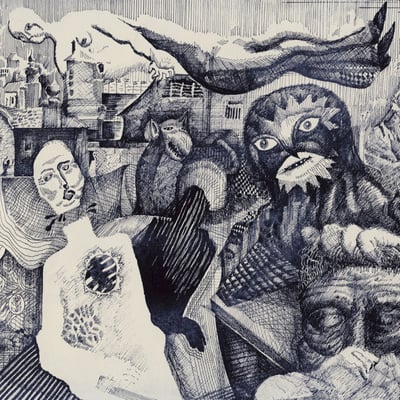 mewithoutYou - Pale Horses (Run For Cover Records (2), RFC132) • LP, Album, Ltd, Blu