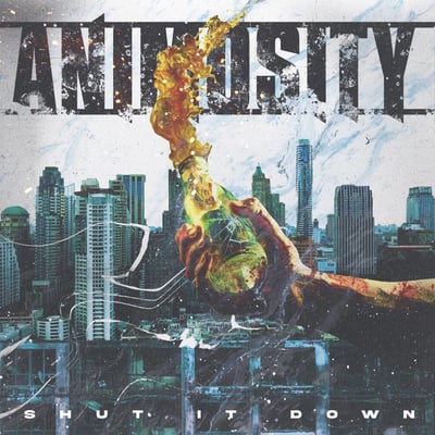 Animosity (2) - Shut It Down (Secret Swarm Records, SSR023) • LP, Album, Ltd, RM, Mol