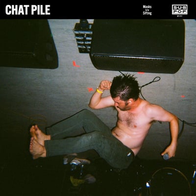 Chat Pile - Masks (Sub Pop, SP1717) • 7", Ltd, Gre