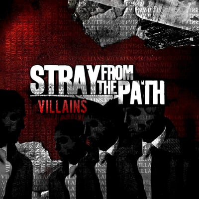 Stray From The Path - Villains (Sumerian Records, SUM-009) • CD, Album