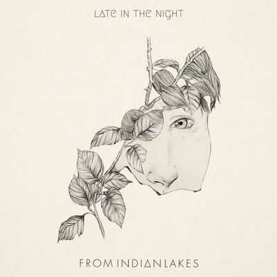 From Indian Lakes - Late In The Night (Triple Crown Records, none) • 7", S/Sided, Etch