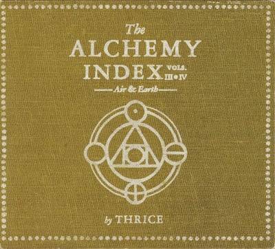 Thrice - The Alchemy Index Vols. III & IV: Air & Earth (Vagrant Records, VR480) • 2xCD, Album, M/Print, Dig