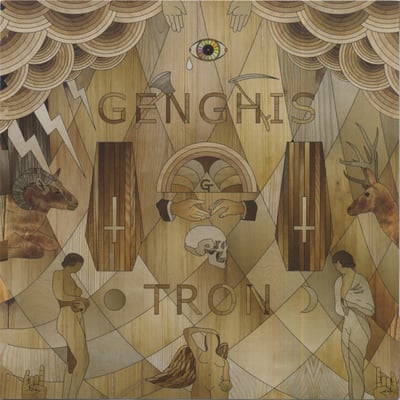 Genghis Tron - Cloak Of Love (Lovepump United, LPU-002) • 10", EP, Ltd, Pic
