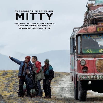 Theodore Shapiro Featuring José González - The Secret Life Of Walter Mitty (Music On Vinyl, Sony Classical, 20th Century Fox, Fox Music, MOVATM049) • LP, Album, Ltd, Num, RE, Blu