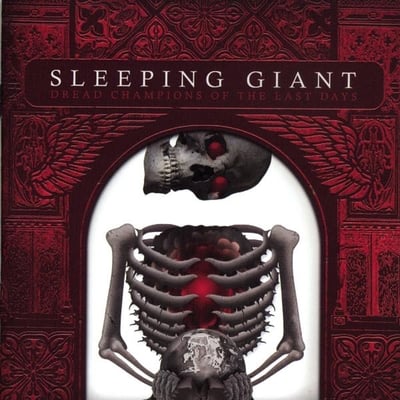 Sleeping Giant - Dread Champions Of The Last Days (Facedown Records, FCD058) • LP • Silver Black Ice Shimmer • Repress