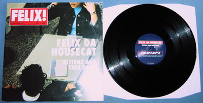 Felix da housecat - Kittenz and thee glitz | Cityrockers, cityrock 1lp | black, 2xLP