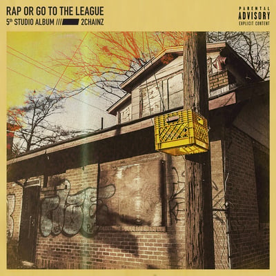 2 Chainz - Rap Or Go To The League (Def Jam Recordings, B0030007-01) · 2xLP · Yellow · VG+/VG+