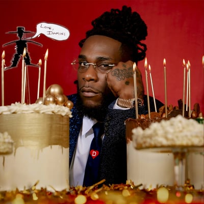 Burna Boy - Love, Damini (On A Spaceship, 075678626616) · 2xLP · NM/NM · Special Edition