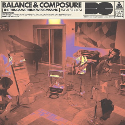Balance And Composure - (The Things We Think We're Missing) Live At Studio 4 (Memory Music, MM039) · LP · Pink, Purple, & Cream Swirl · M/NM