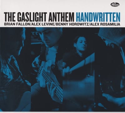 The Gaslight Anthem - Handwritten (Mercury, B0016941-01) · LP · Blue, Translucent · Media NM · Limited Edition