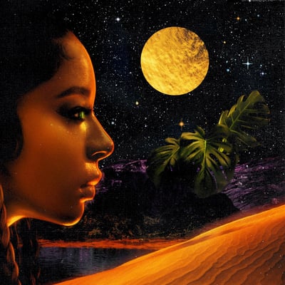 Victoria Monét - Jaguar (Tribe Records, none) · 12" · Green [Emerald] Transparent · VG+/NM · Limited Edition