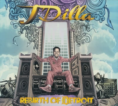 J Dilla - Rebirth Of Detroit Instrumentals (Ruff Draft Records, RDR004) · 2xLP · Media NM