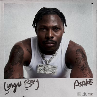 Asake - Lungu Boy (Ybnl Nation, ERE1070) · LP · Smoky Clear · NM/NM