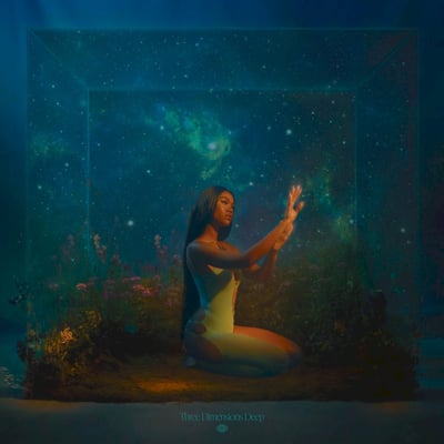 Amber Mark - Three Dimensions Deep (EMI, EMIV 2046) · 2xLP · Clear [Glass]