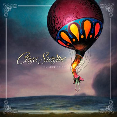 Circa Survive - On Letting Go: Deluxe Ten Year Edition (Equal Vision Records, EVR377) · LP · Orange Transparent With Opaque White Color-in-Color · Deluxe Edition, Reissue
