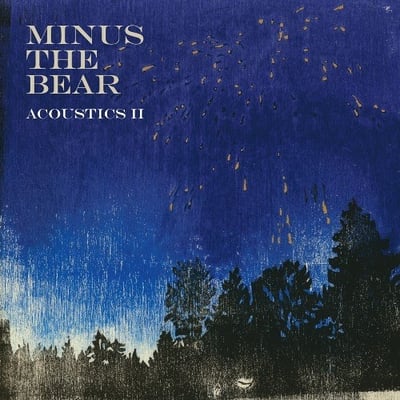 Minus The Bear - Acoustics (Tigre Blanco, TB001) · 12" · Blue And Cream · Limited Edition
