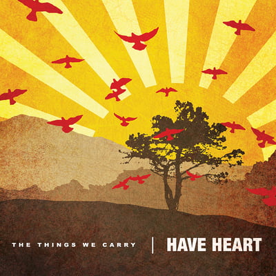 Have Heart - The Things We Carry (Bridge Nine Records, B9R:75) · LP · Yellow/Green Splatter, Gatefold · Repress