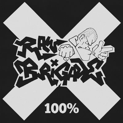 Raw Brigade - Ciudad Agreste (Cash Only Records, COR #04) · LP · Red/Yellow Split