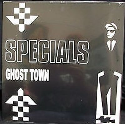 The Specials - Ghost Town (Chrysalis, CDS 2525) · 12" · Santa Maria