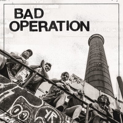 Bad Operation - Bad Operation (Community Records, 101) · LP · Mint With Black Marble