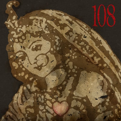 108 - A New Beat From A Dead Heart (Deathwish, DW59.1) · LP · Red/Gold Mix
