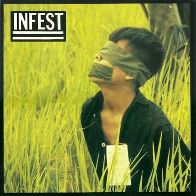 Infest - No Man's Slave (Deep Six Records, DS25) · 12" · VG+/VG