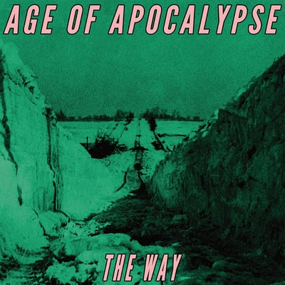 Age Of Apocalypse - The Way (Fuzz Records (NY), FUZZ 014) · 12" · Silver / Pink Mix w/ Black Splatter · Limited Edition, Repress