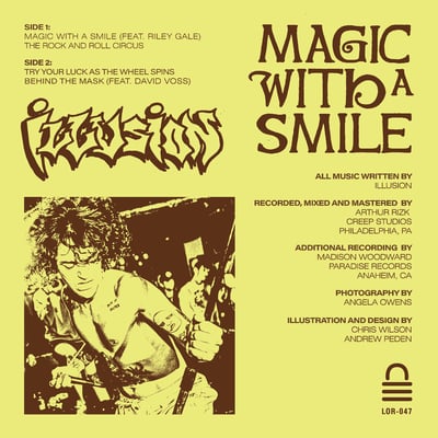 Illusion - Magic With A Smile (Lockin' Out Records, LOR-047) · 7"