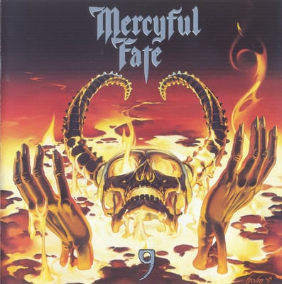 Mercyful Fate - Mercyful Fate (Metal Blade Records, 3984-25156-1) · 12" · Black With White Edge Marbled · Media M · Limited Edition, Reissue