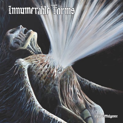 Innumerable Forms - Pain Effulgence (Profound Lore Records, PFL-336LP) · LP · Iridescent White/Blue · Limited Edition