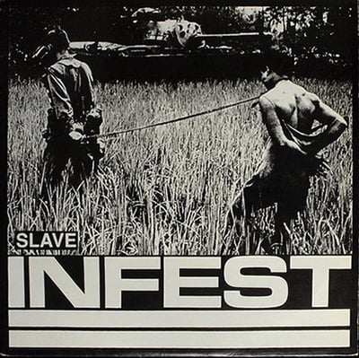 Infest - Slave (Off The Disk Records, OTD 02) · 12" · Reissue