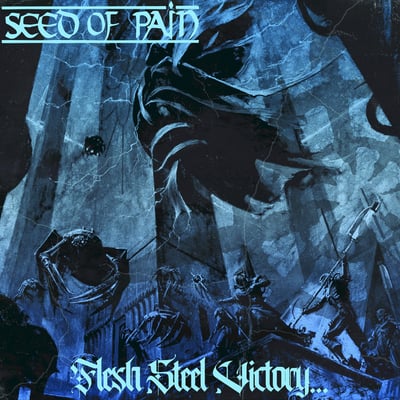 Seed Of Pain - Flesh, Steel, Victory (Plead Your Case Records, PYC-025) · LP · Magos Purple