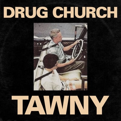 Drug Church - Tawny (Pure Noise Records, PNE301) · 12" · Glow In The Dark Milky Clear & Black Pinwheel · Limited Edition