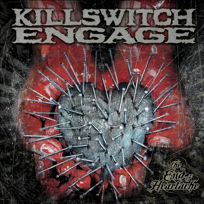 Killswitch Engage - The End Of Heartache (Run Out Groove, ROGV-139) · 2xLP · Solid Silver & Black / Solid Silver & Black · NM/NM · Etched, Limited Edition, Numbered, Reissue