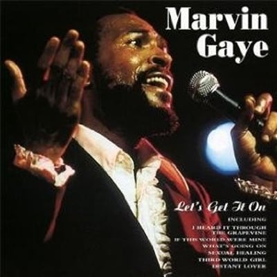 Marvin Gaye - Let's Get It On (Tamla, T 329V1) · LP · Gatefold