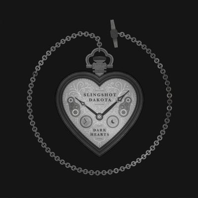 Slingshot Dakota - Dark Hearts (Topshelf Records, TSR055) · LP · Gray Marble