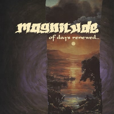 Magnitude - Of Days Renewed... (Triple-B Records, TBR: 192) · LP · Black / Bone Aside Bside w/ Neon Violet & Neon Orange Splatter