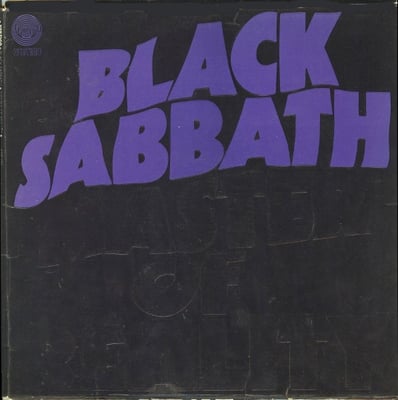 Black Sabbath - Master Of Reality (Warner Bros. Records, BS 2562) · LP · Embossed Cover, Winchester · Reissue