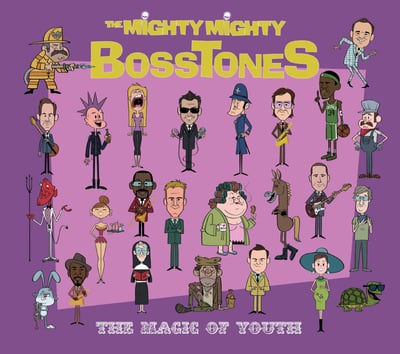 The Mighty Mighty Bosstones - The Magic of Youth (RDR052-1) · Violet, Pink & Purple Twister